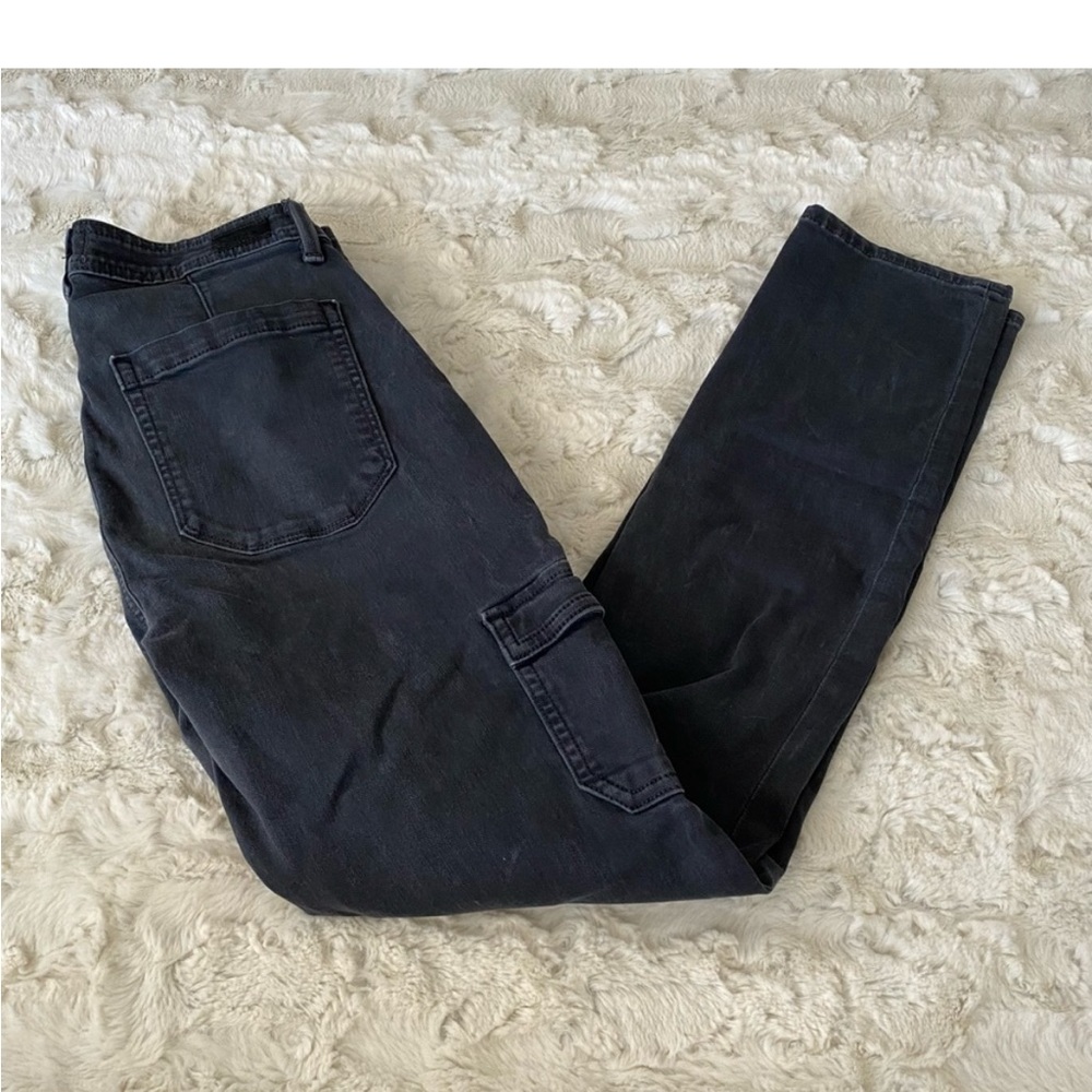 Paige Women's Gray Hoxton Ankle Skinny Jeans Size 26
